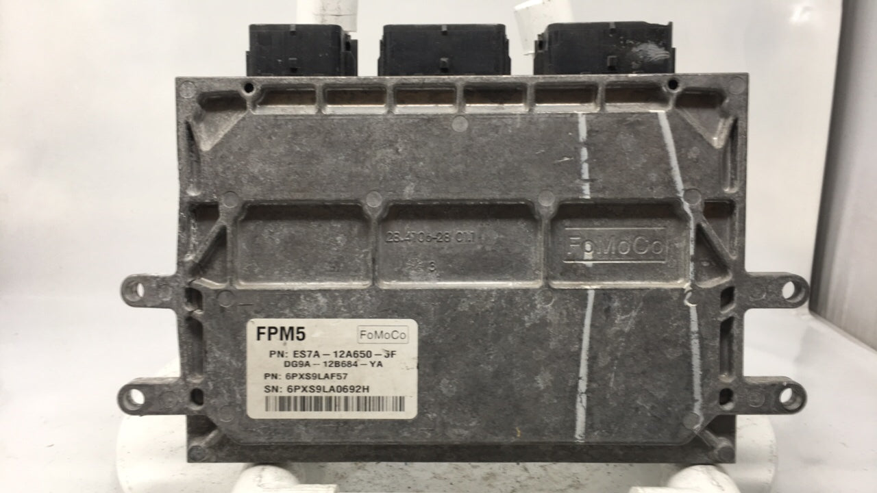 2014-2016 Ford Fusion PCM Engine Control Computer ECU ECM PCU OEM P/N:ES7A-12A650-JF Fits Fits 2014 2015 2016 OEM Used Auto 