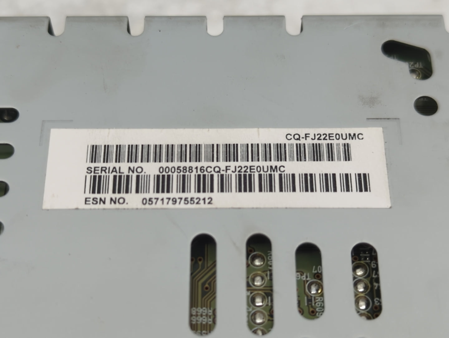 2013-2015 Ford Fusion Radio AM FM Cd Player Receiver Replacement P/N:DS7T-19C107-AB Fits Fits 2013 2014 2015 OEM Used Auto P