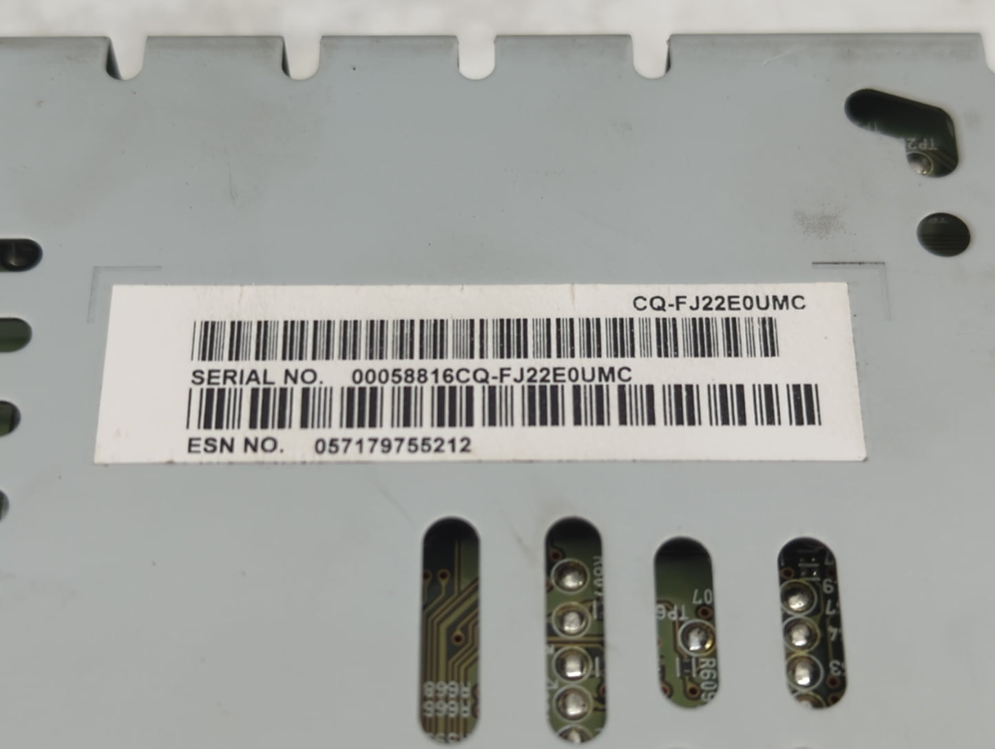 2013-2015 Ford Fusion Radio AM FM Cd Player Receiver Replacement P/N:DS7T-19C107-AB Fits Fits 2013 2014 2015 OEM Used Auto P