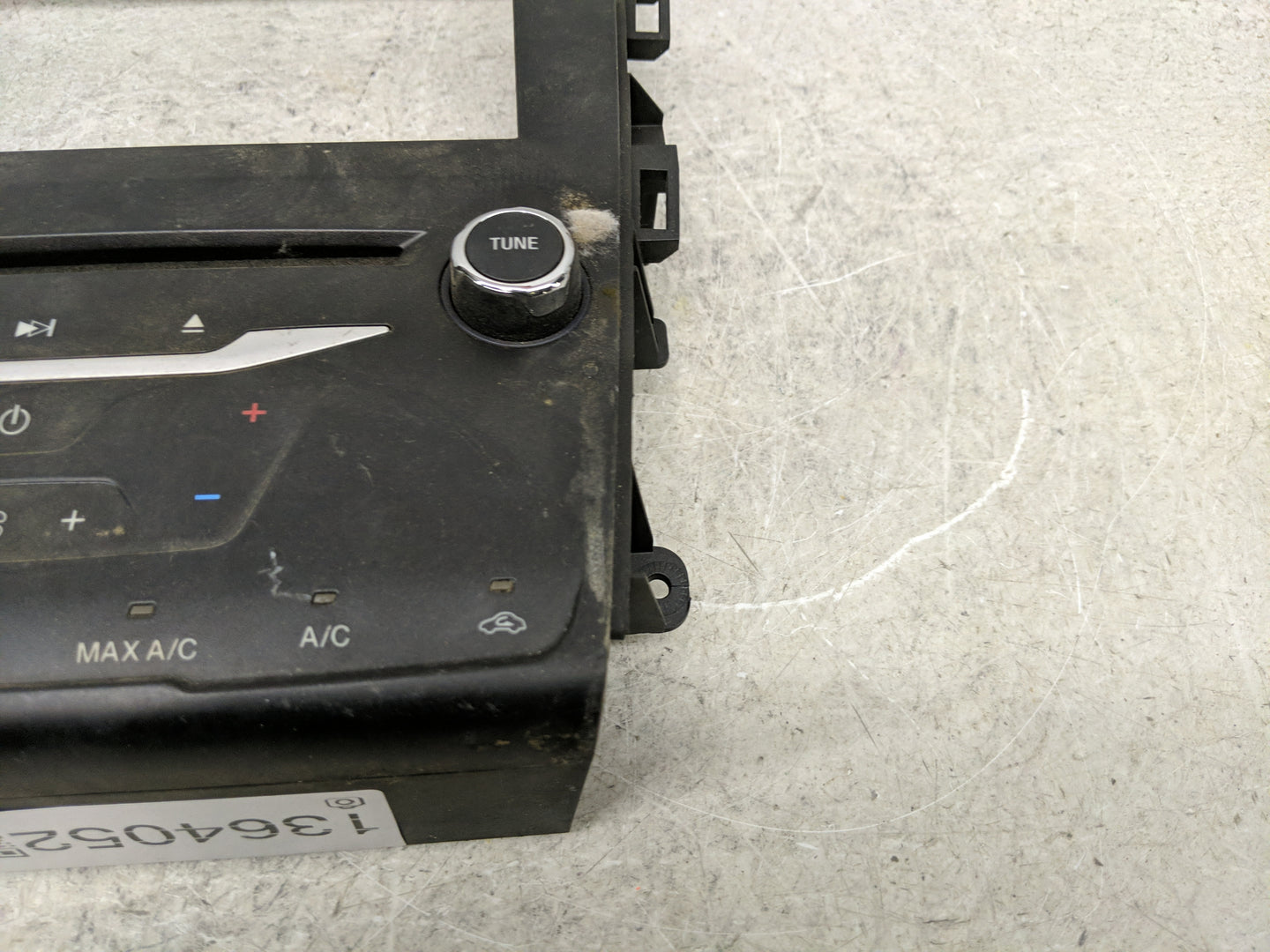 2014-2015 Ford Fusion Radio Control Panel - Oemusedautoparts1.com