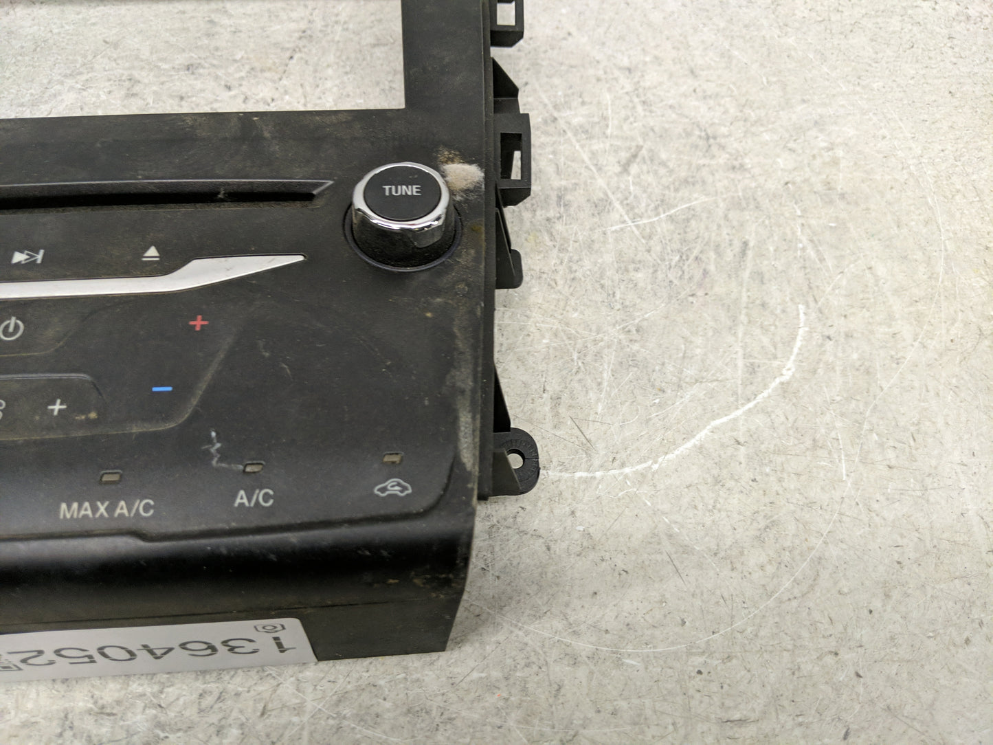 2014-2015 Ford Fusion Radio Control Panel - Oemusedautoparts1.com