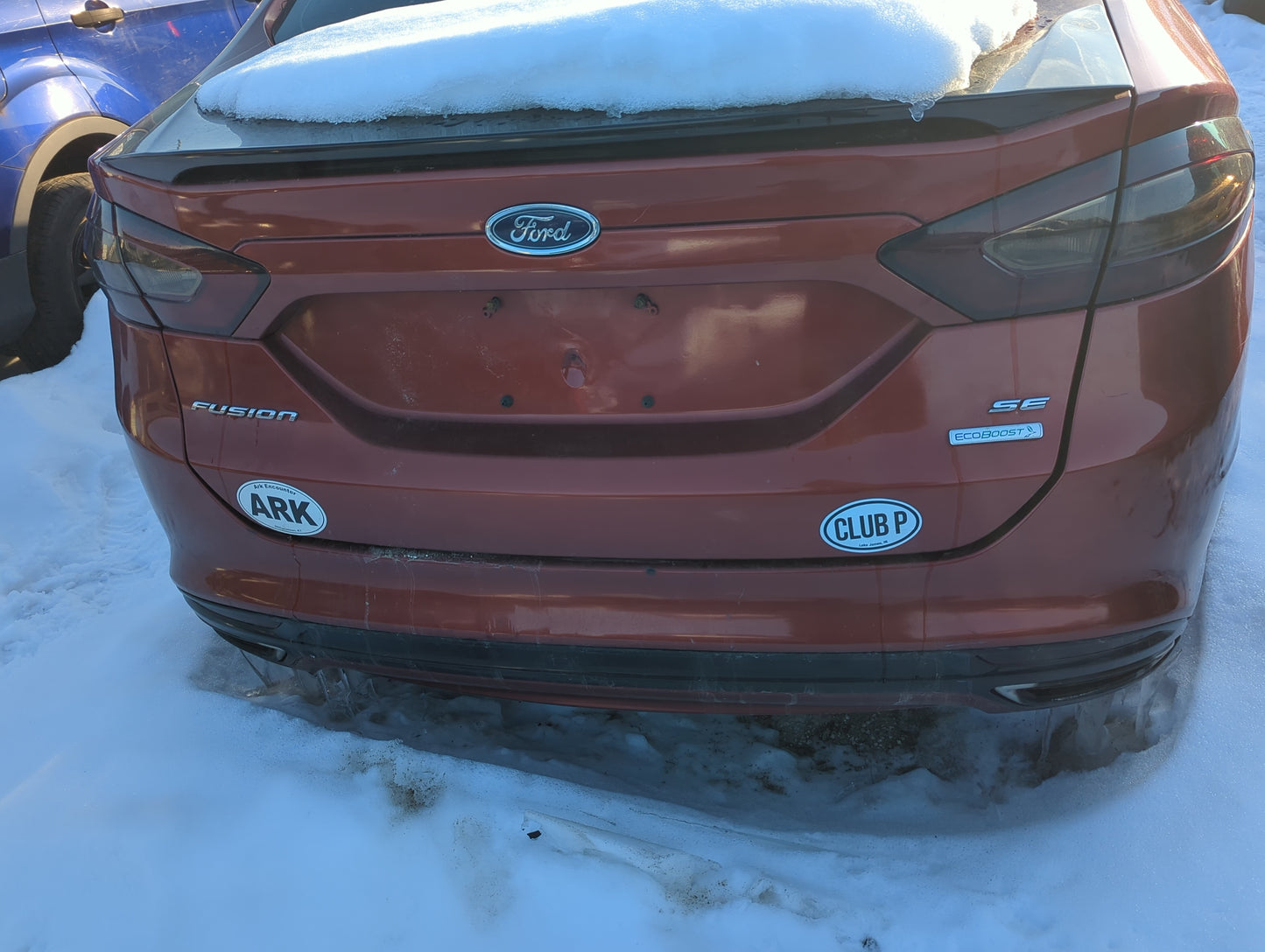 2013-2018 Ford Fusion Rear Bumper Assembly Oem - Oemusedautoparts1.com