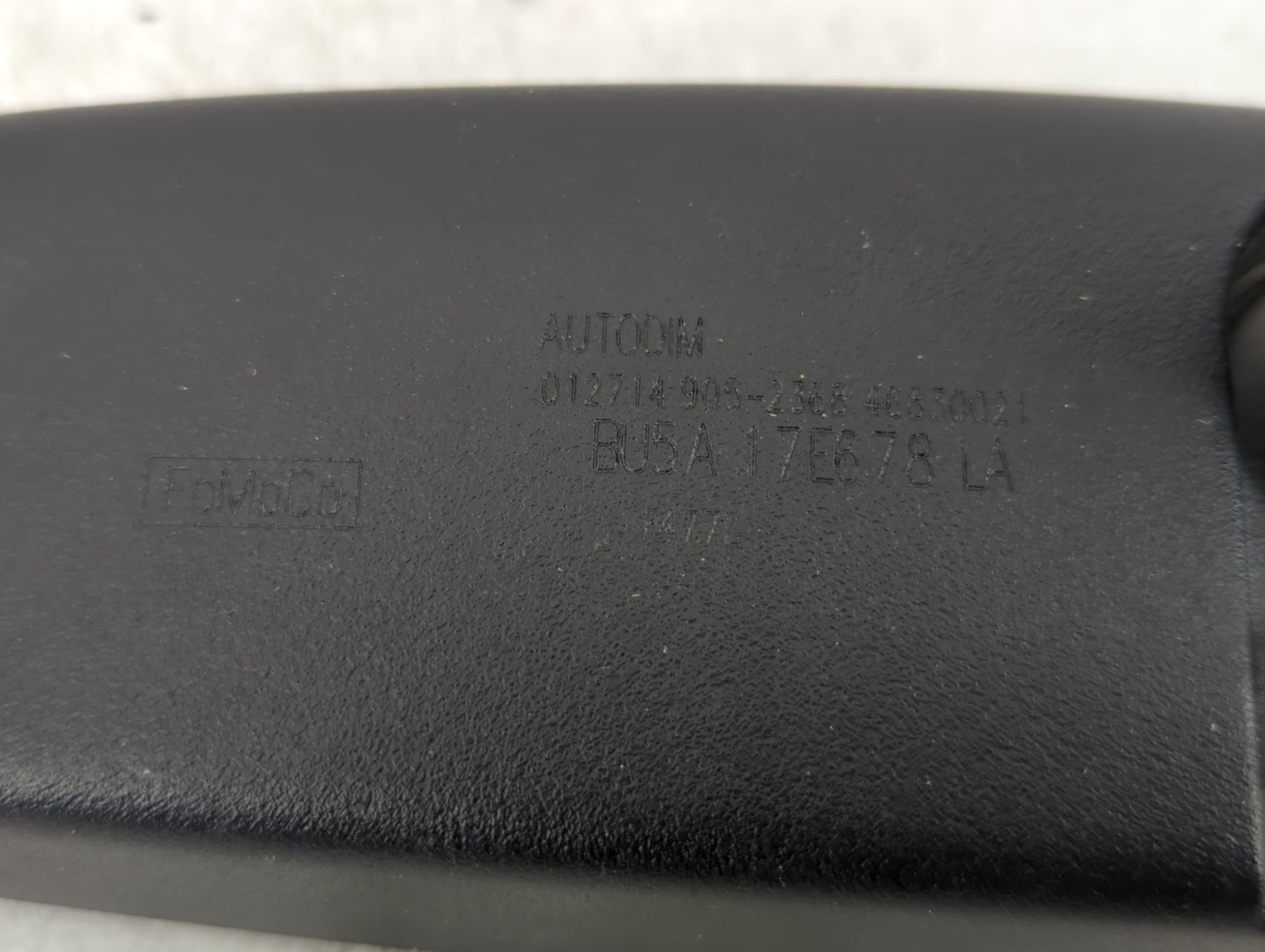 2013-2016 Ford Fusion Interior Rear View Mirror Replacement OEM Fits Fits 2013 2014 2015 2016 OEM Used Auto Parts - Oemuseda