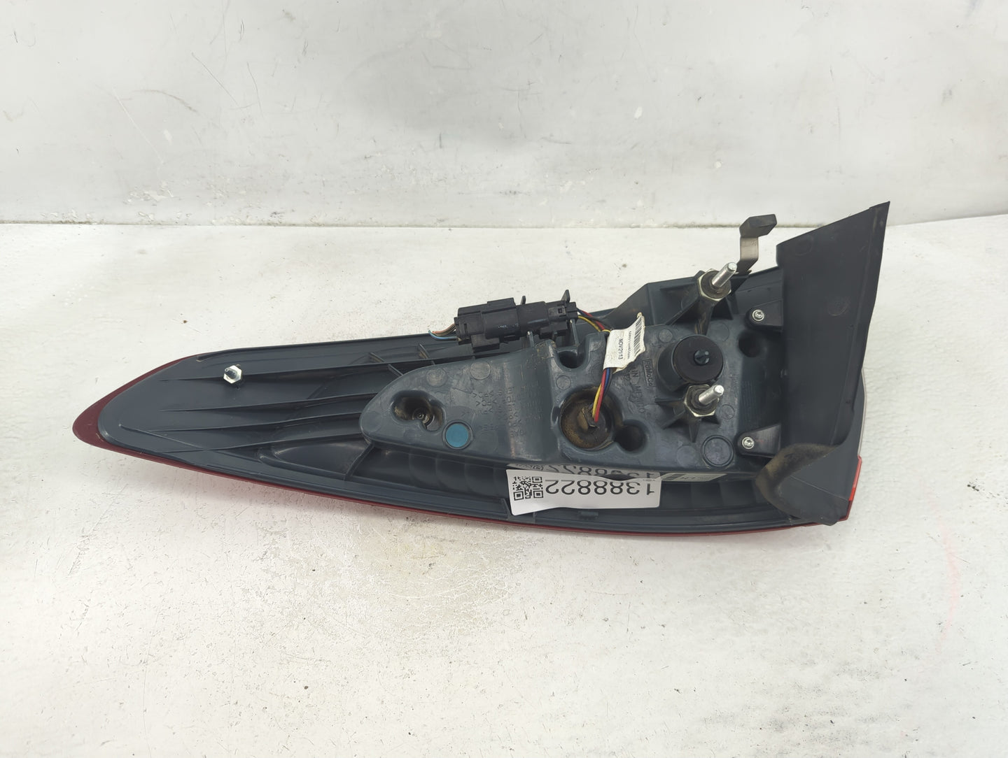 2014 Ford Fusion Tail Light Assembly Driver Left OEM P/N:6003TH001600 Fits OEM Used Auto Parts - Oemusedautoparts1.com