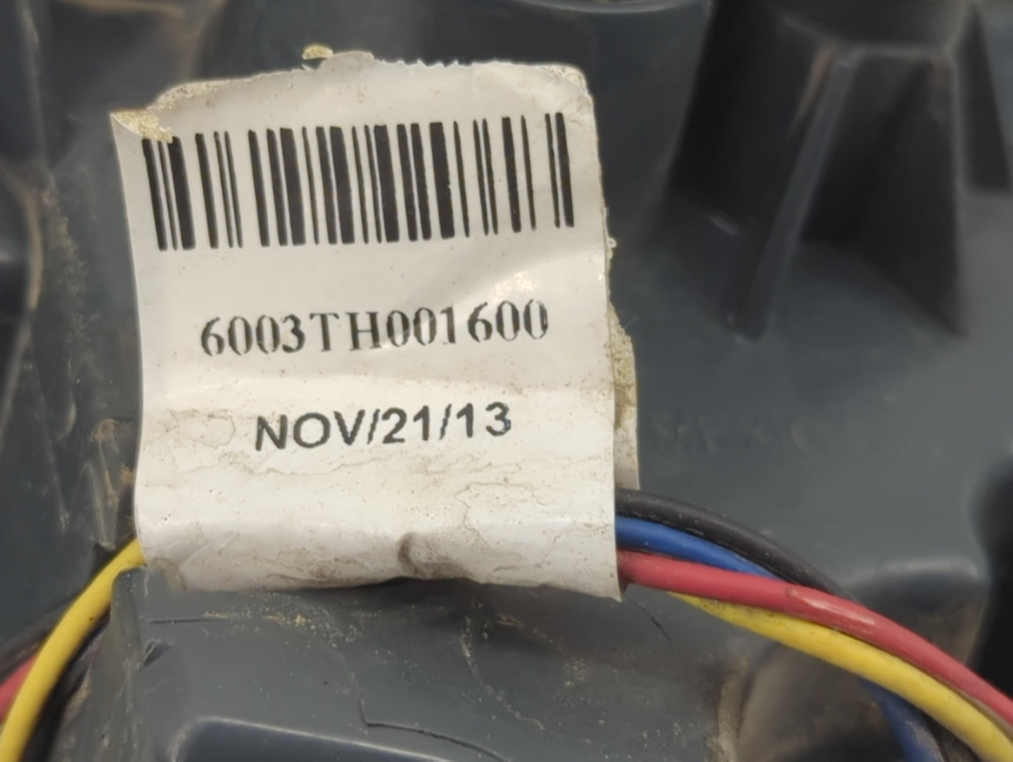 2014 Ford Fusion Tail Light Assembly Driver Left OEM P/N:6003TH001600 Fits OEM Used Auto Parts - Oemusedautoparts1.com