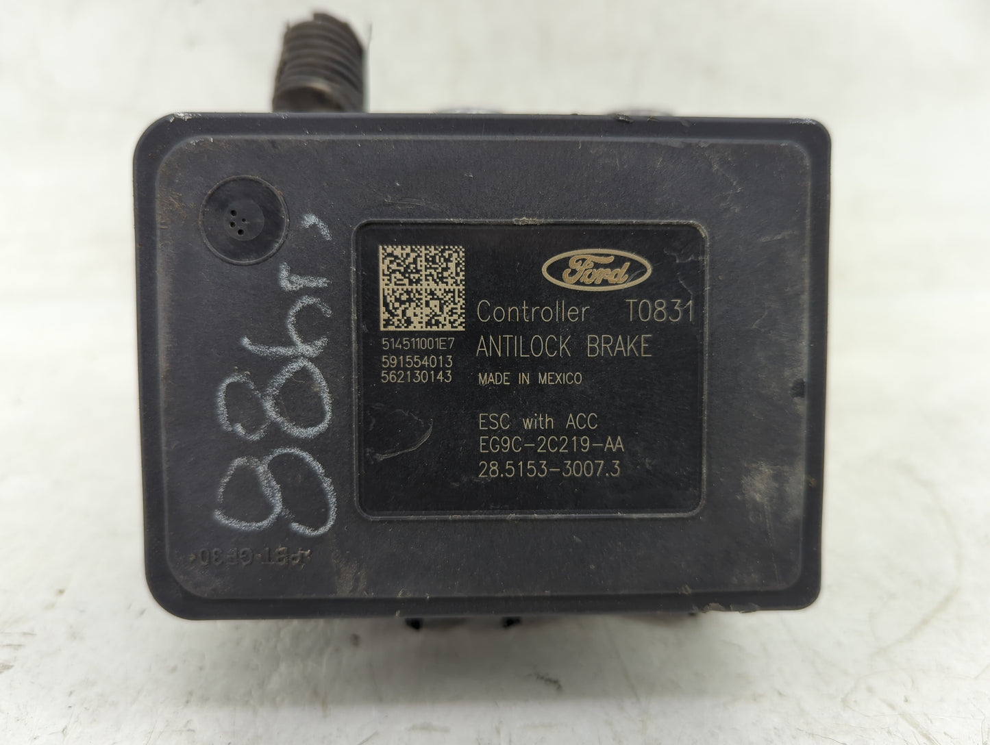 2014-2016 Ford Fusion ABS Pump Control Module Replacement P/N:EG9C-2C219-AA DG9C-2C405-DF Fits Fits 2014 2015 2016 OEM Used 