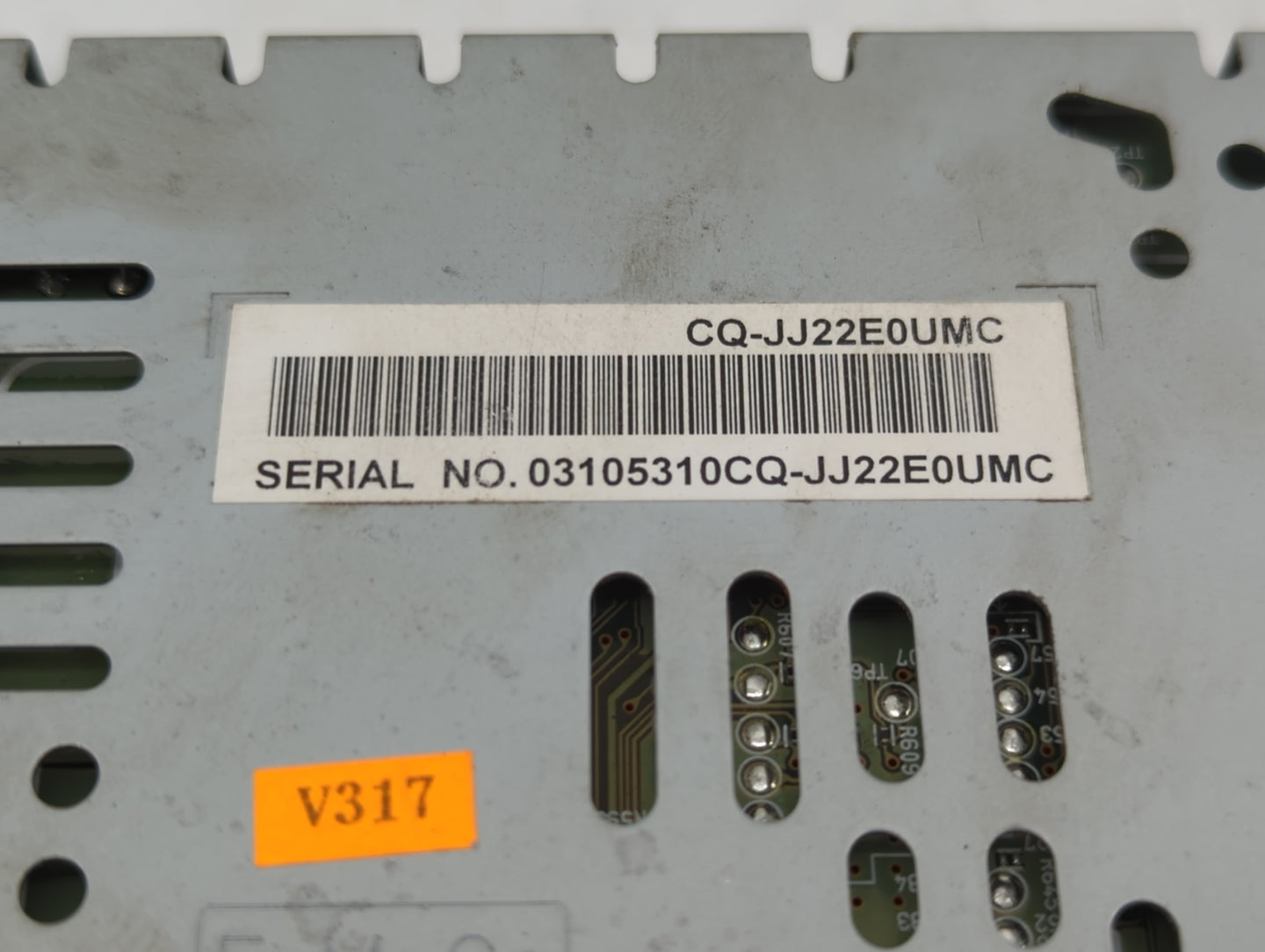 2013-2015 Ford Fusion Radio AM FM Cd Player Receiver Replacement P/N:CQ-JJ22E0UMC Fits Fits 2013 2014 2015 OEM Used Auto Par