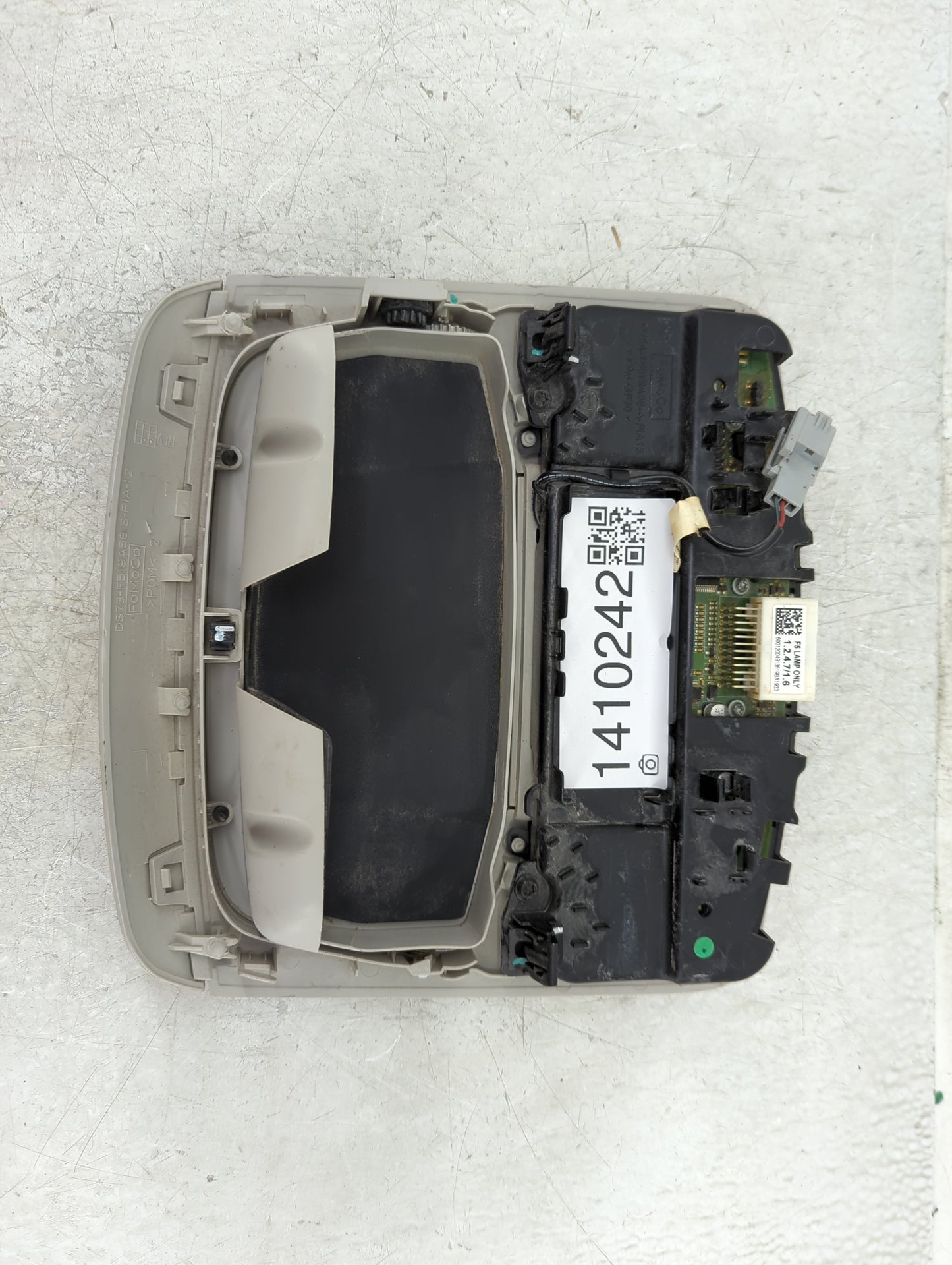 2014 Ford Fusion Overhead Roof Console - Oemusedautoparts1.com