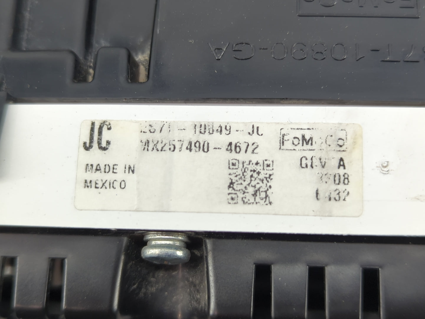 2014 Ford Fusion Instrument Cluster Speedometer Gauges P/N:ES7T-10849-JC Fits OEM Used Auto Parts - Oemusedautoparts1.com