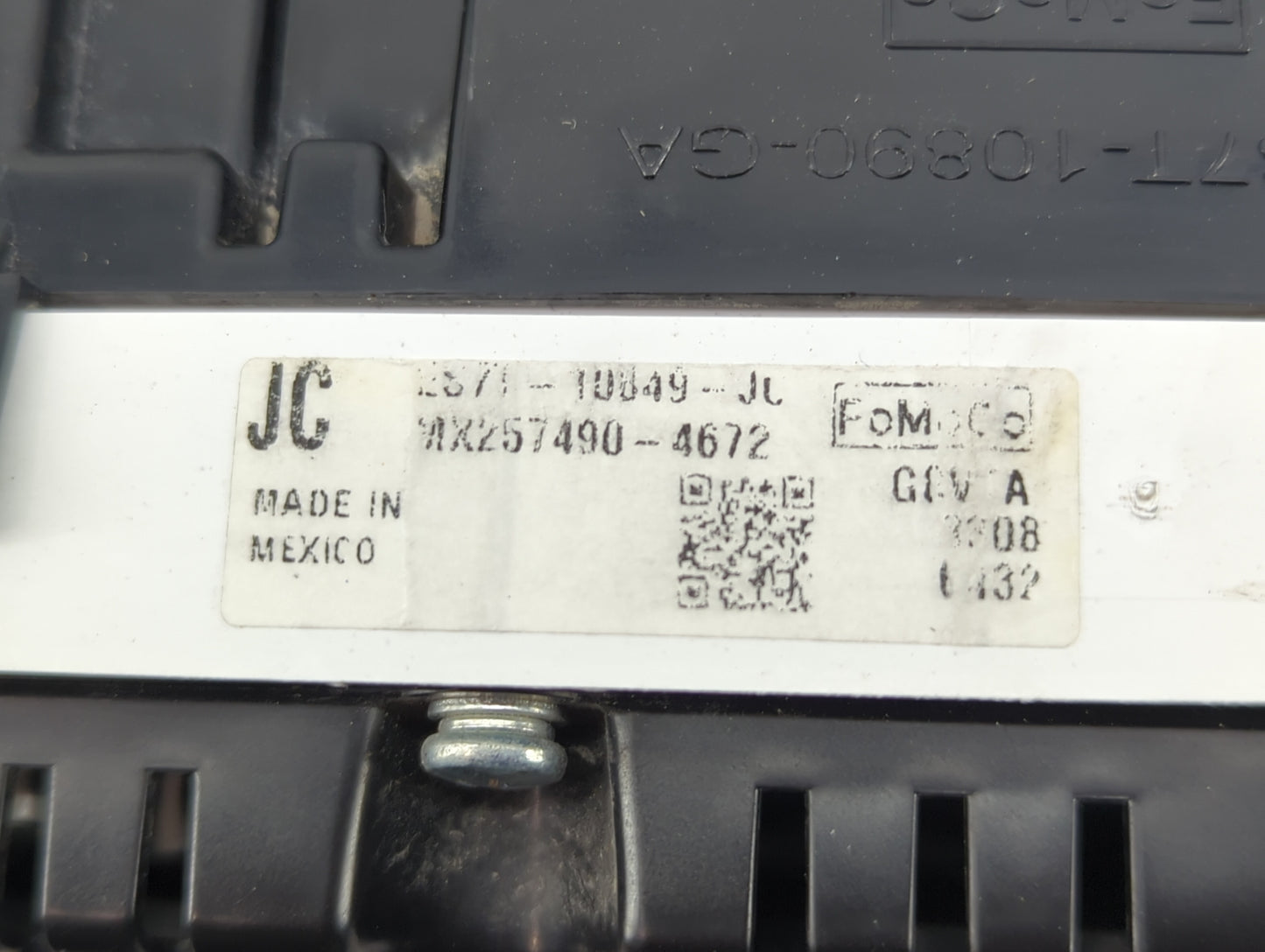 2014 Ford Fusion Instrument Cluster Speedometer Gauges P/N:ES7T-10849-JC Fits OEM Used Auto Parts - Oemusedautoparts1.com