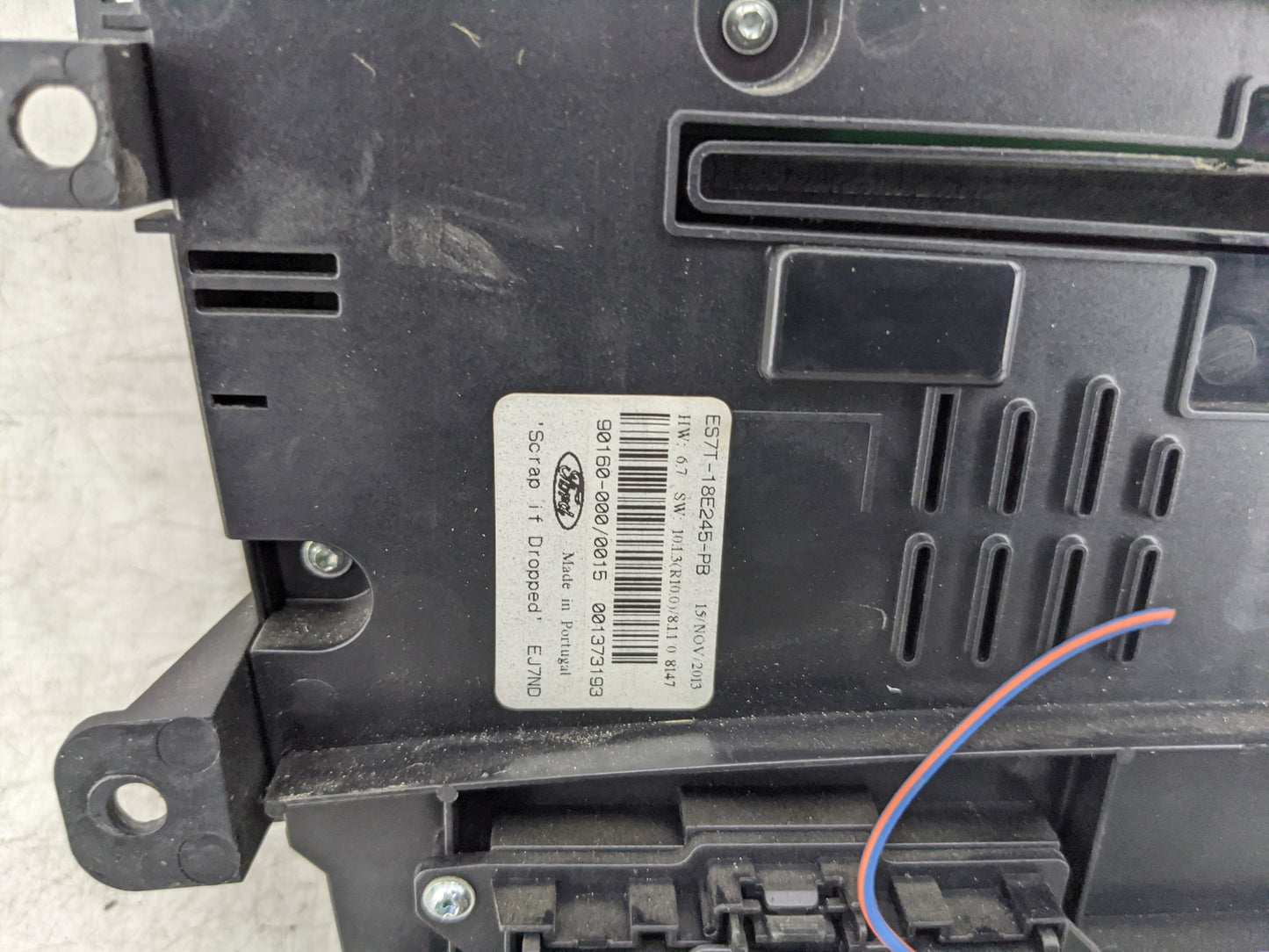 2014-2015 Ford Fusion Radio Control Panel - Oemusedautoparts1.com