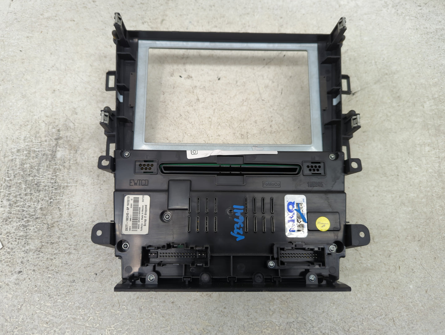 2014-2014 Ford Fusion Radio Control Panel - Oemusedautoparts1.com