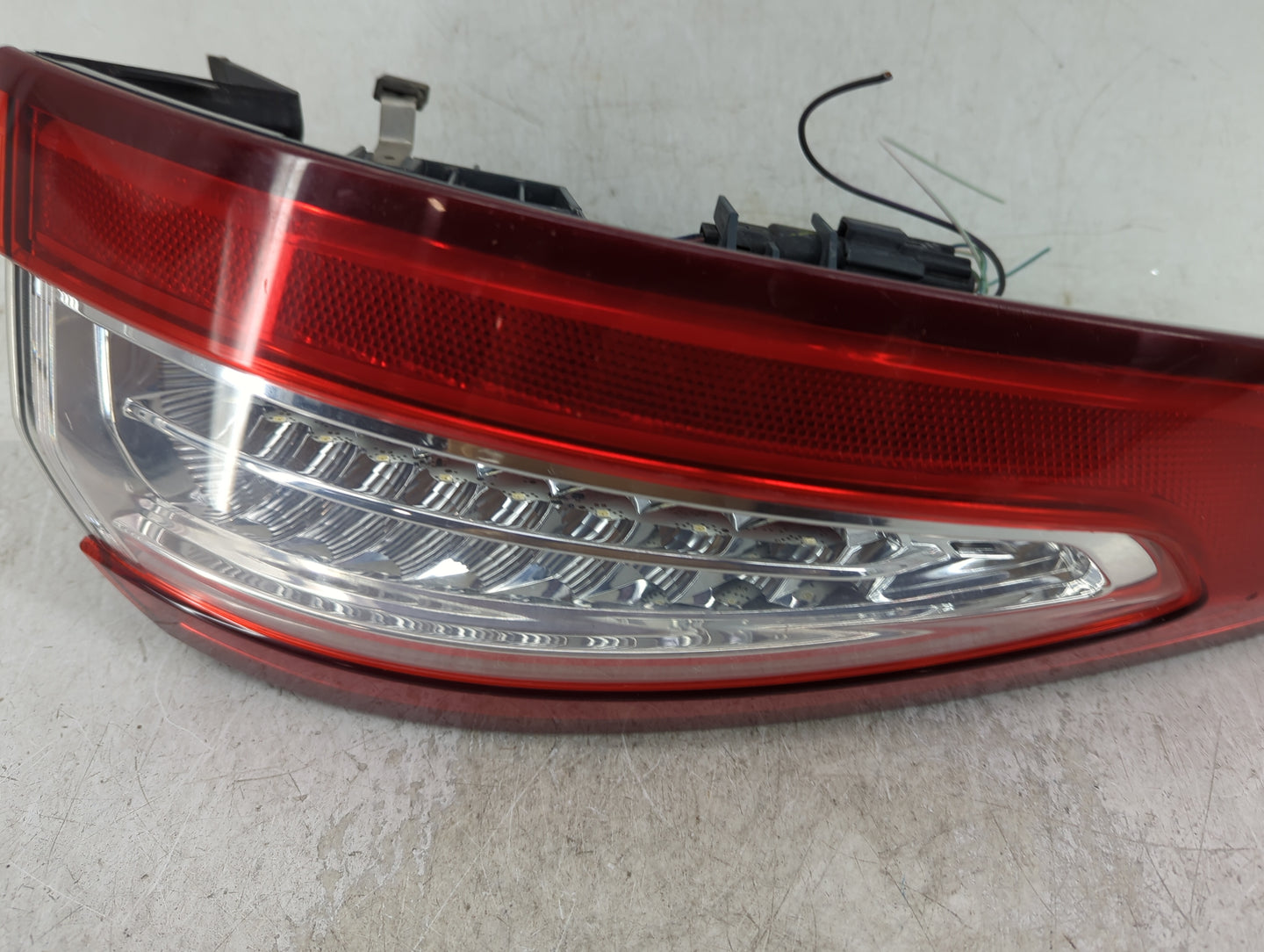 2013-2016 Ford Fusion Tail Light Assembly Driver Left OEM P/N:DS73-13405-BK Fits Fits 2013 2014 2015 2016 OEM Used Auto Part