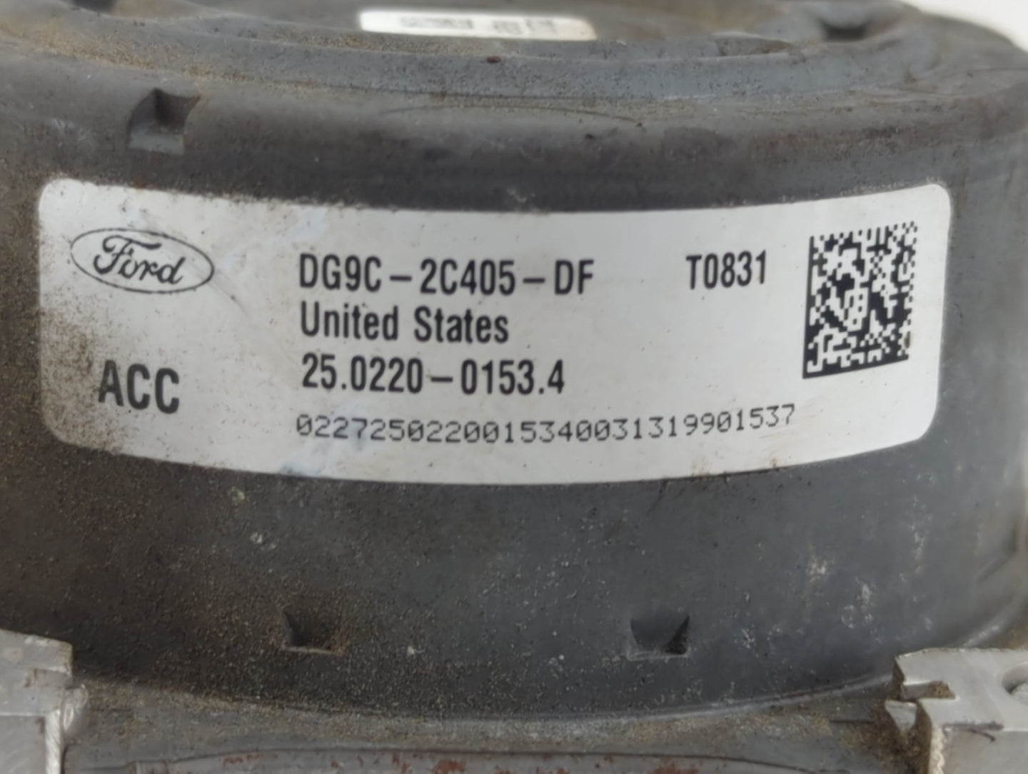 2014-2016 Ford Fusion ABS Pump Control Module Replacement P/N:DG9C-2C405-DF Fits Fits 2014 2015 2016 OEM Used Auto Parts - O