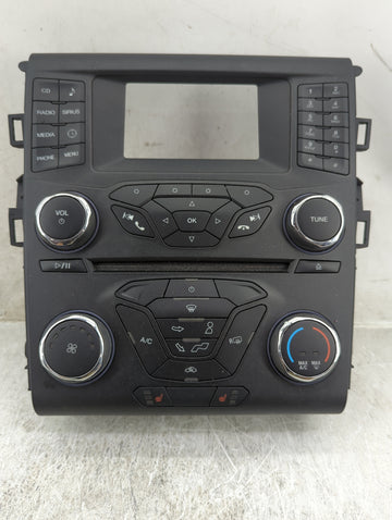 2014-2015 Ford Fusion Radio Control Panel Black - Oemusedautoparts1.com