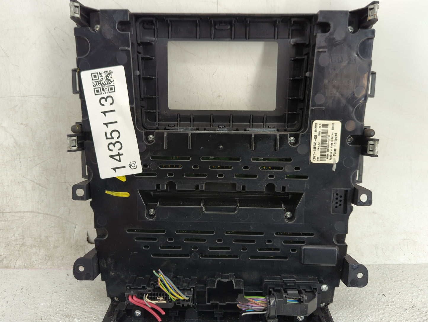 2014-2015 Ford Fusion Radio AM FM Cd Player Receiver Replacement P/N:ES7T-18E243-DB Fits Fits 2014 2015 OEM Used Auto Parts 