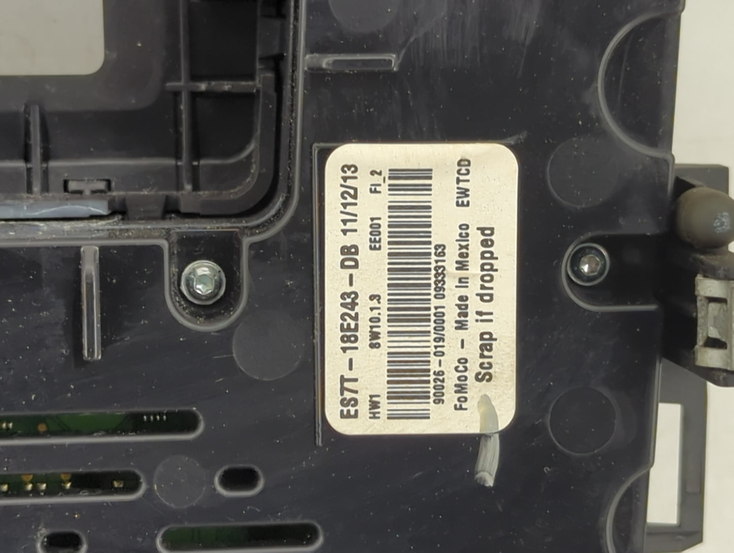2014-2015 Ford Fusion Radio AM FM Cd Player Receiver Replacement P/N:ES7T-18E243-DB Fits Fits 2014 2015 OEM Used Auto Parts 