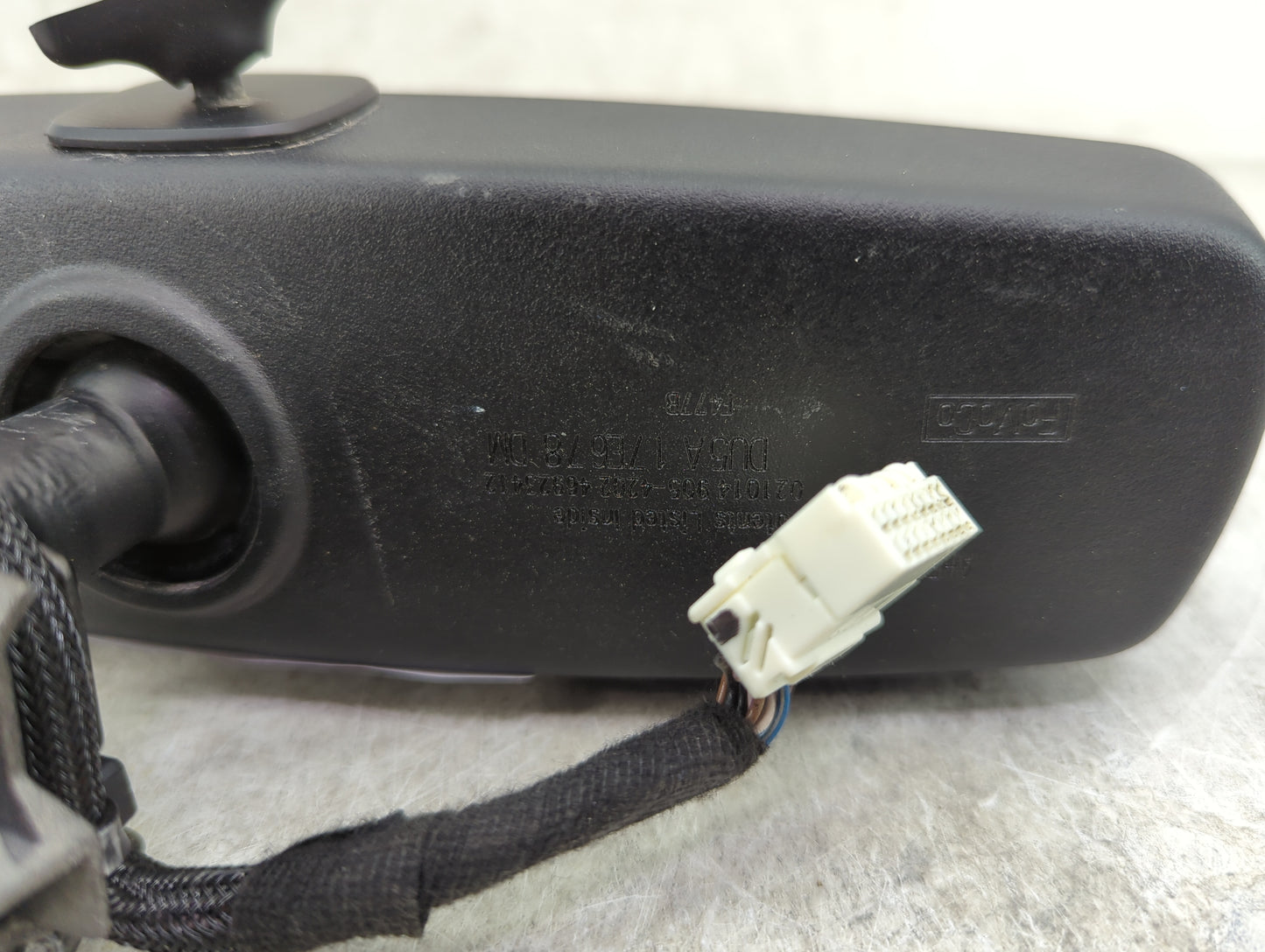 2014 Ford Fusion Interior Rear View Mirror Replacement OEM P/N:DU5A 17E678 DM 026532, GNTX-535 Fits OEM Used Auto Parts - Oe