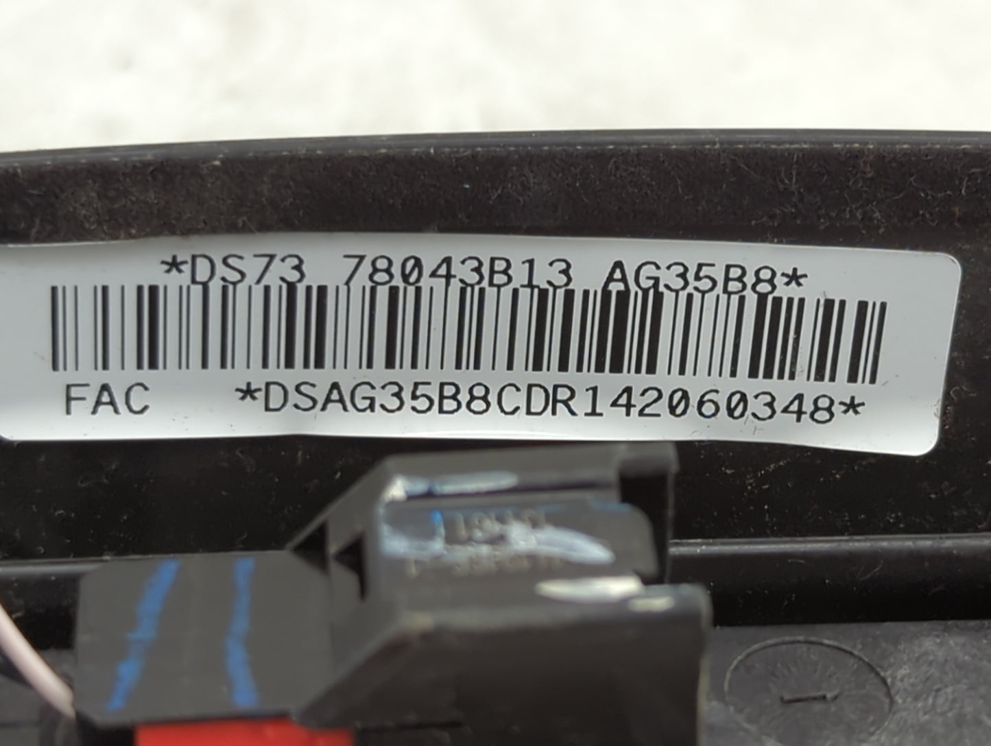 2014 Ford Fusion Air Bag Driver Left Steering Wheel Mounted P/N:DS73 78043B13 AG35B8 DSAG35B8CDR142060348, RVE11191319 Fits 
