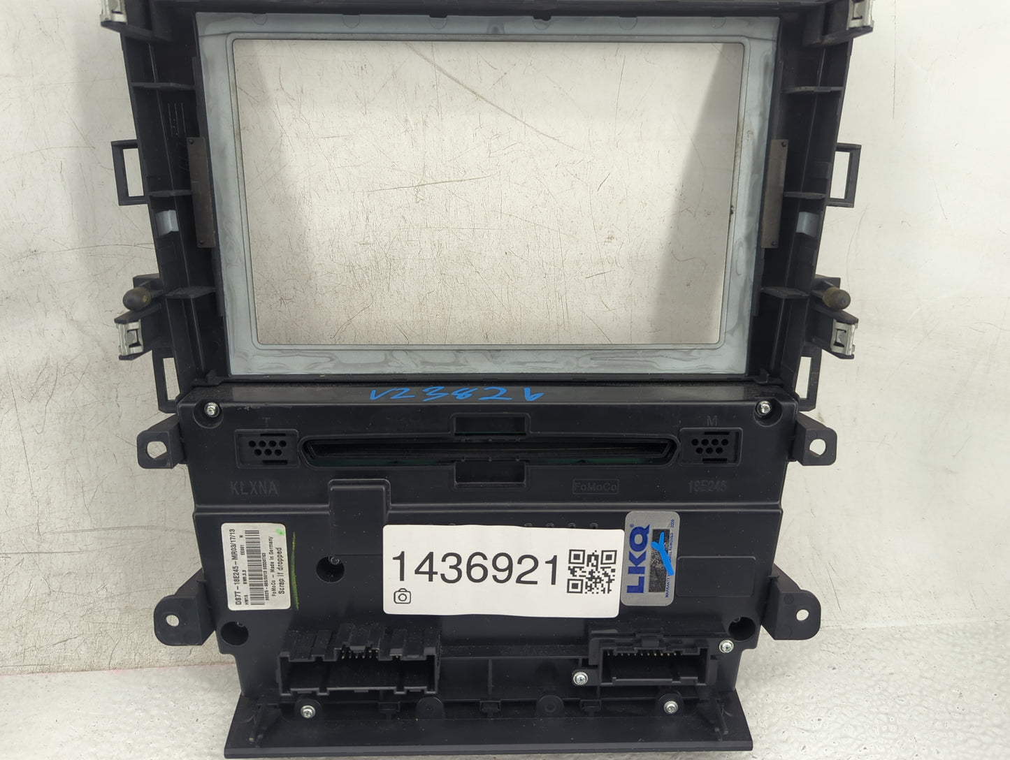 2013-2014 Ford Fusion Radio Control Panel - Oemusedautoparts1.com