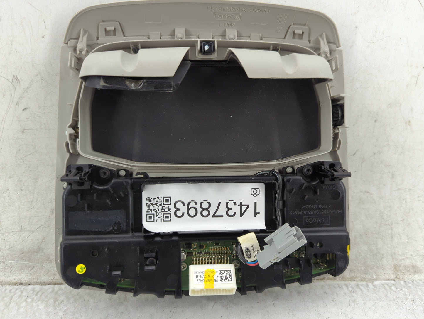 2014 Ford Fusion Overhead Roof Console - Oemusedautoparts1.com