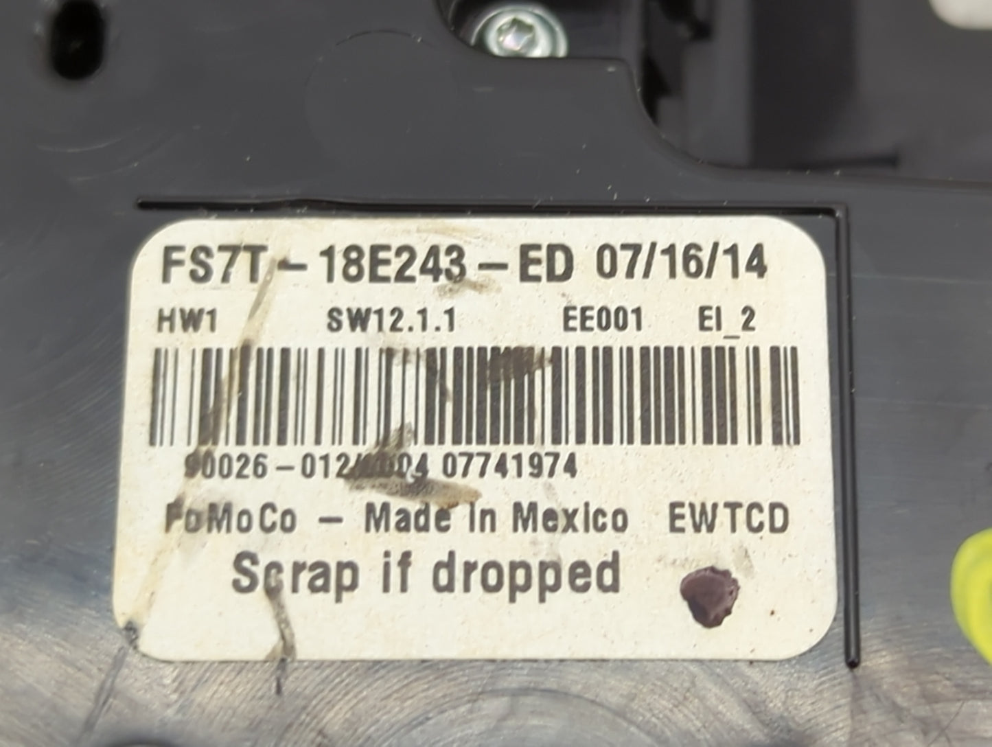 2014-2015 Ford Fusion Radio Control Panel - Oemusedautoparts1.com