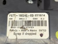 2014-2015 Ford Fusion Radio Control Panel - Oemusedautoparts1.com