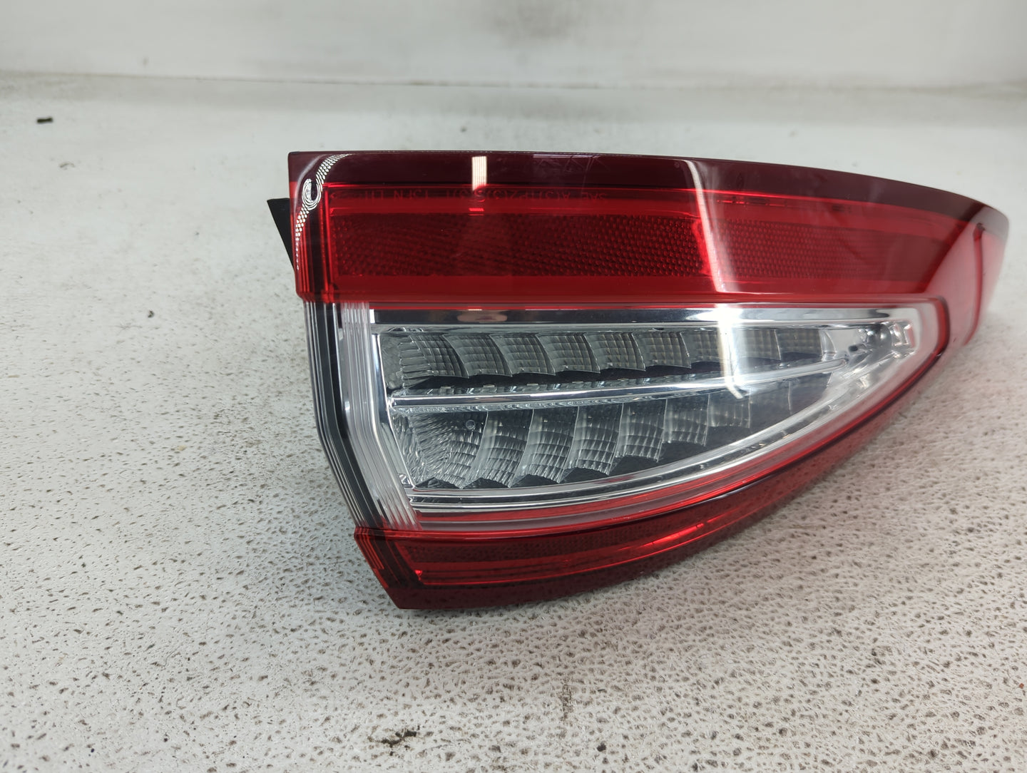 2013-2016 Ford Fusion Tail Light Assembly Driver Left OEM P/N:DS73-13405-BL Fits Fits 2013 2014 2015 2016 OEM Used Auto Part