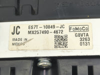 2014 Ford Fusion Instrument Cluster Speedometer Gauges P/N:ES7T-10849-JC MX257490-4672 Fits OEM Used Auto Parts - Oemusedaut