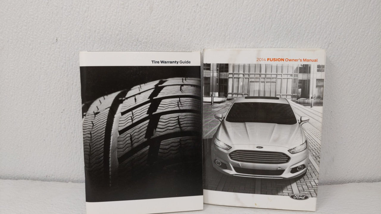 2014 Ford Fusion Owners Manual Book Guide OEM Used Auto Parts - Oemusedautoparts1.com
