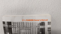 2014 Ford Fusion Owners Manual Book Guide OEM Used Auto Parts - Oemusedautoparts1.com