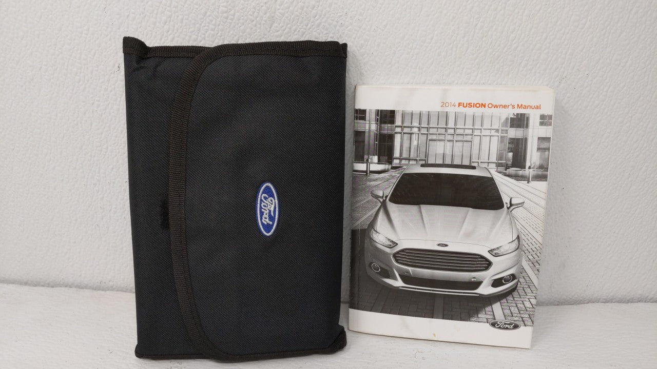 2014 Ford Fusion Owners Manual Book Guide OEM Used Auto Parts - Oemusedautoparts1.com
