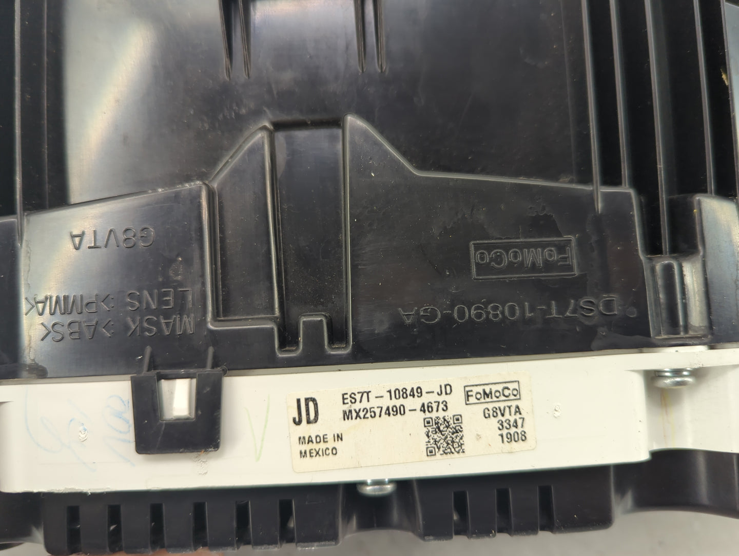 2014 Ford Fusion Instrument Cluster Speedometer Gauges P/N:ES7T-10849-JD DS7T-10890-GA Fits OEM Used Auto Parts - Oemusedaut