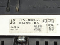 2014 Ford Fusion Instrument Cluster Speedometer Gauges P/N:ES7T-10849-JC MX257490-4672 Miles: Fits OEM Used Auto Parts - Oem