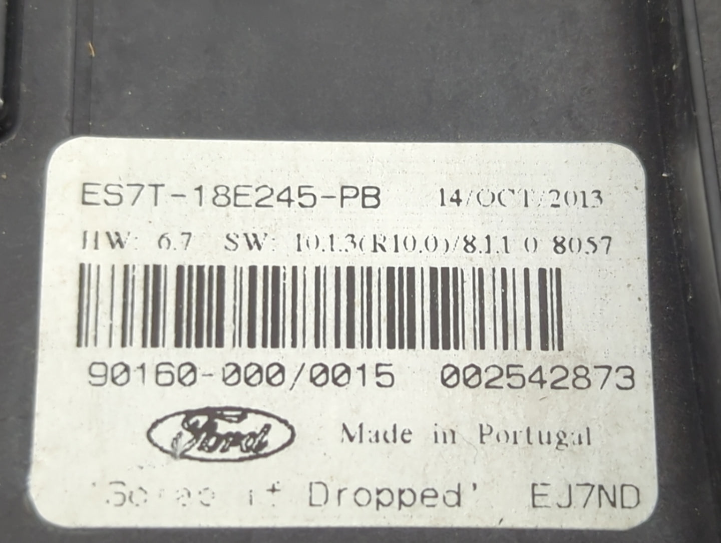2014-2015 Ford Fusion Radio Control Panel 1464512 - Oemusedautoparts1.com