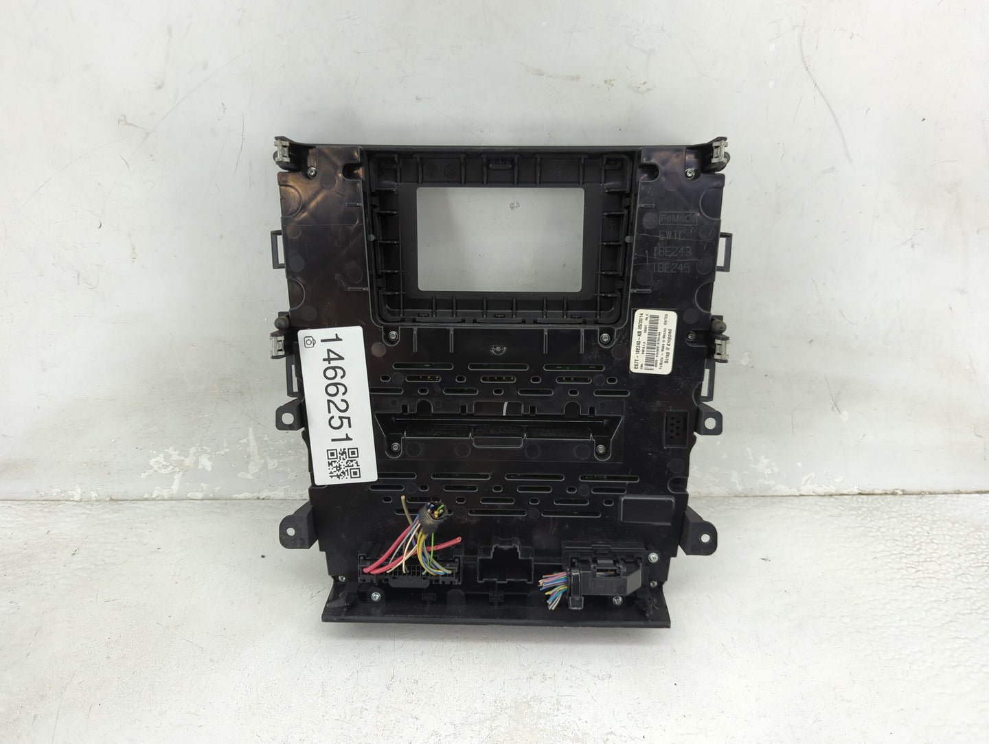2014-2015 Ford Fusion Radio Control Panel 1466251 - Oemusedautoparts1.com
