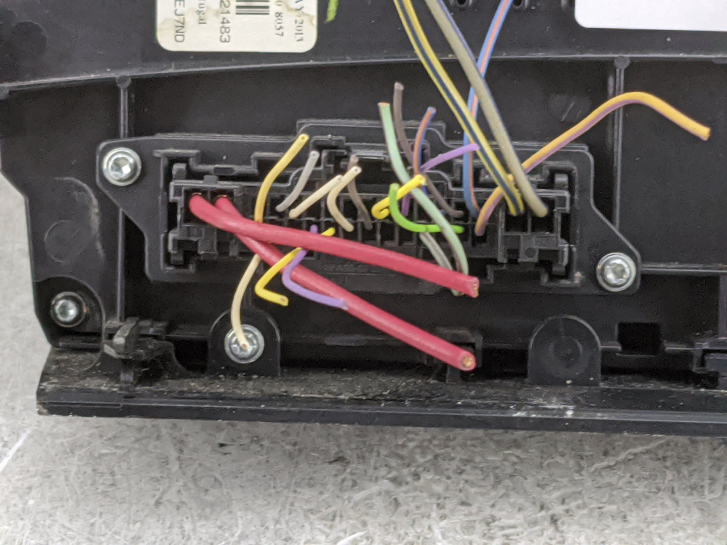 2013-2014 Ford Fusion Radio Control Panel 1475257 - Oemusedautoparts1.com