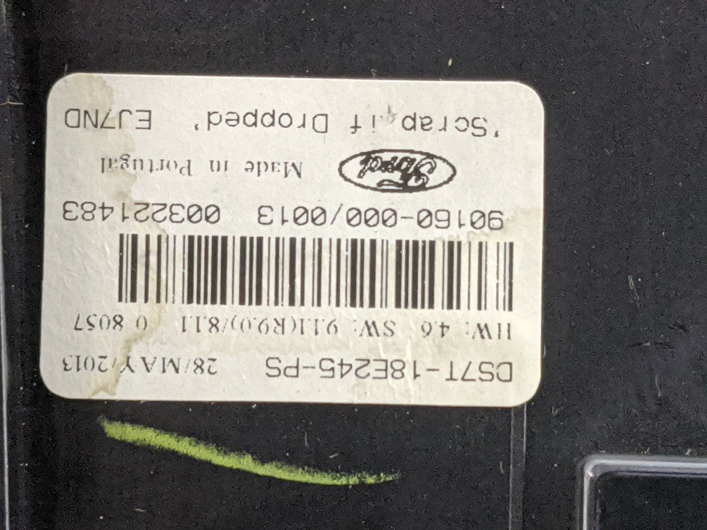2013-2014 Ford Fusion Radio Control Panel 1475257 - Oemusedautoparts1.com