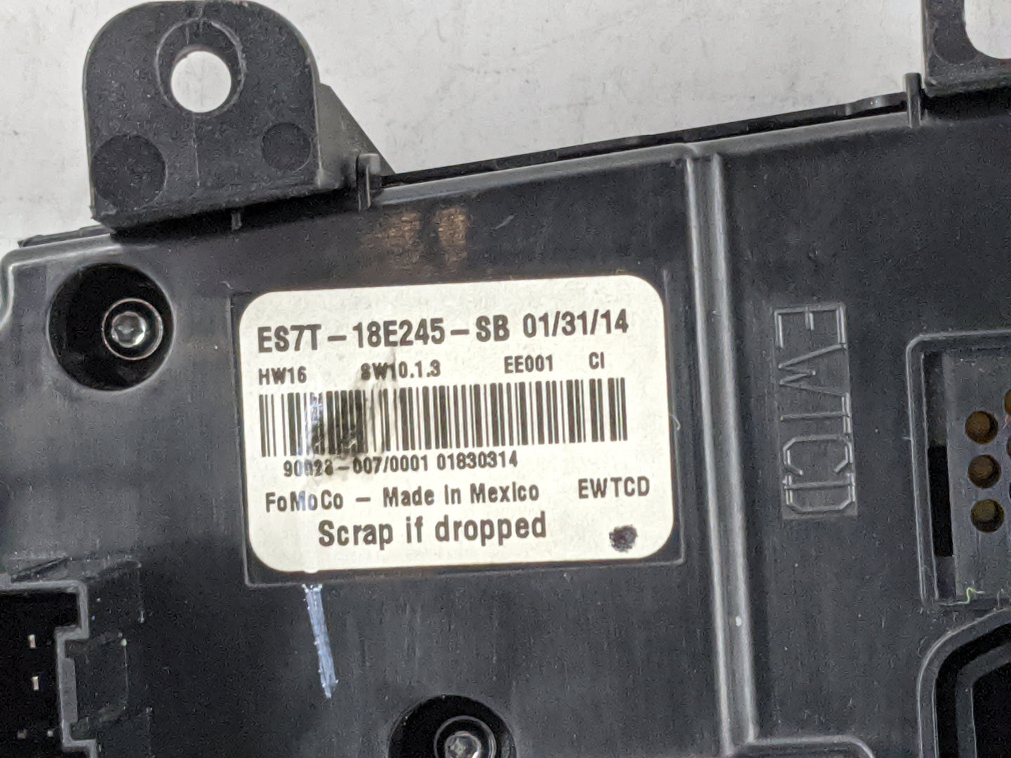 2014-2015 Ford Fusion Radio Control Panel 1475675 - Oemusedautoparts1.com