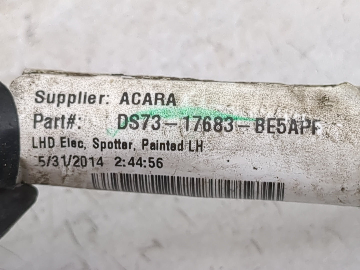 2013-2014 Ford Fusion Driver Side View Mirror - Left Door Mirror OEM Used - Oemusedautoparts1.com