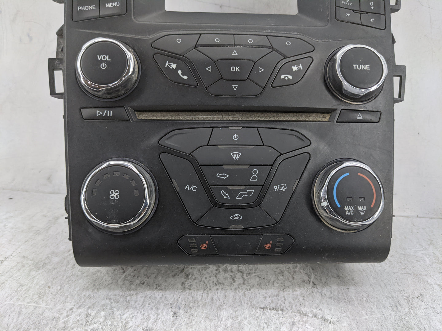 2014-2015 Ford Fusion Radio Control Panel 1477848 - Oemusedautoparts1.com