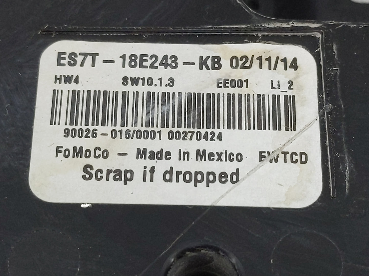 2014-2015 Ford Fusion Radio Control Panel 1477848 - Oemusedautoparts1.com