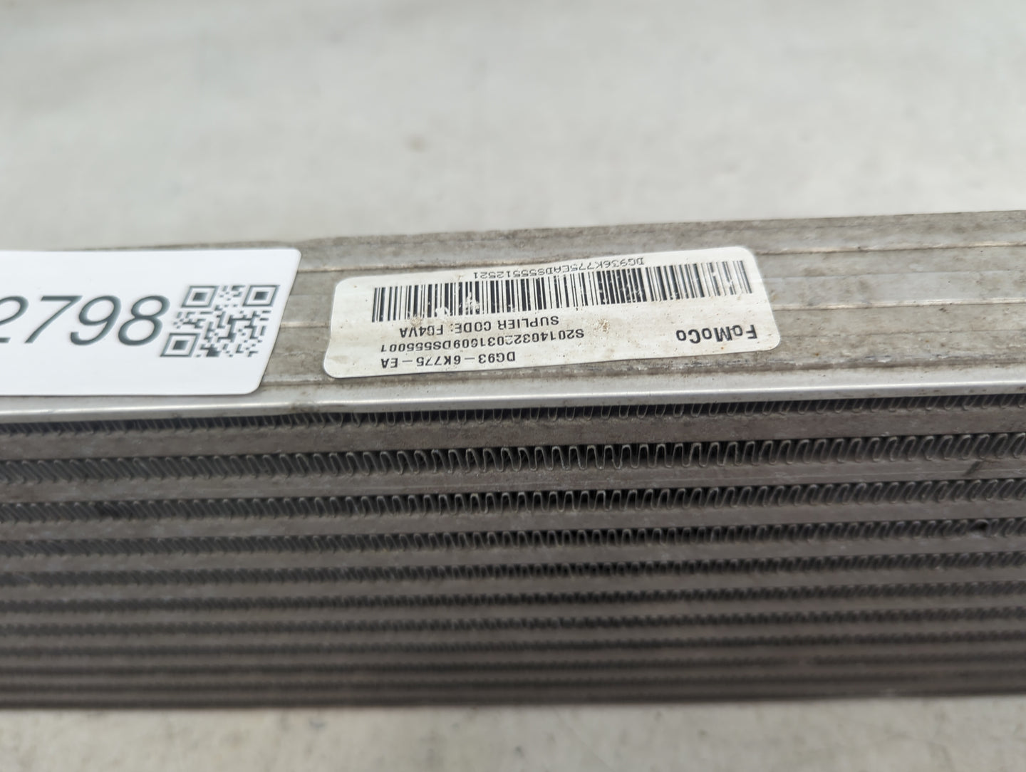 2013-2016 Ford Fusion Turbo Intercooler - Oemusedautoparts1.com