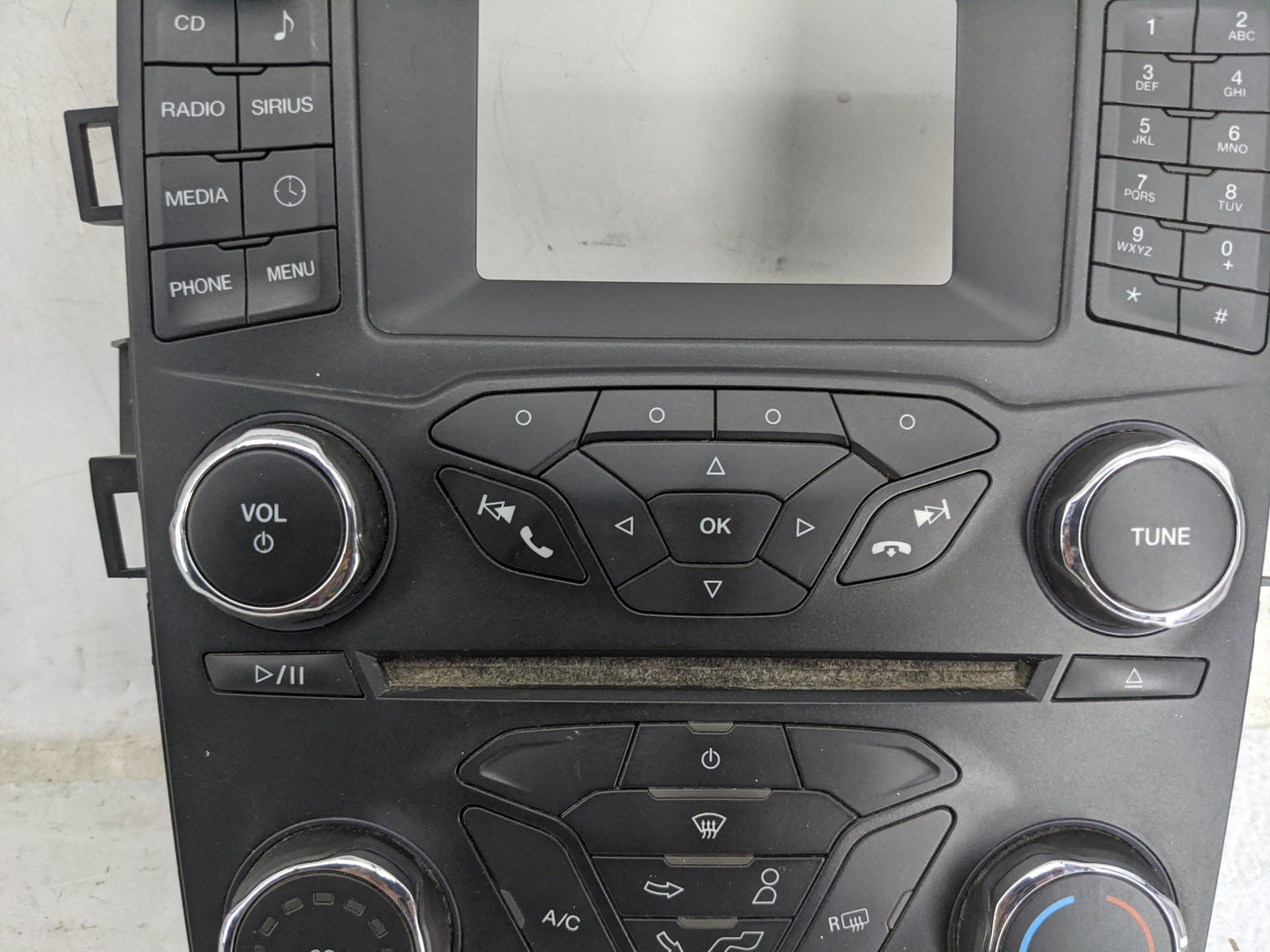 2014-2014 Ford Fusion Radio Control Panel 1483039 - Oemusedautoparts1.com