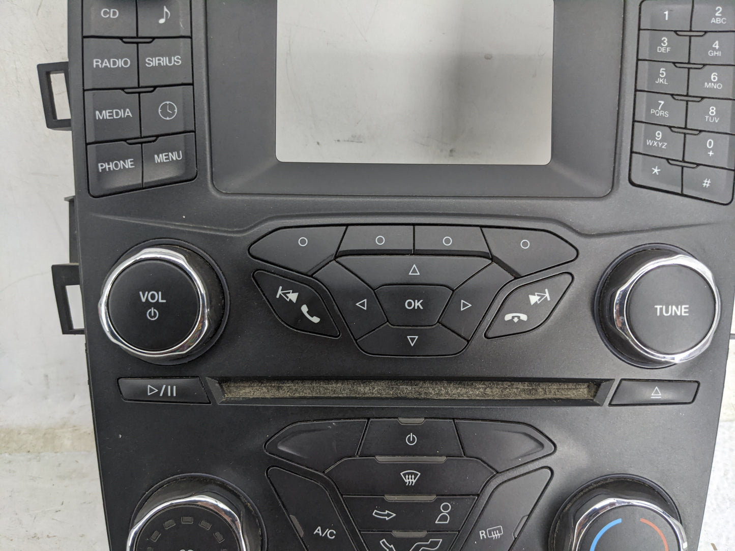 2014-2014 Ford Fusion Radio Control Panel 1483039 - Oemusedautoparts1.com