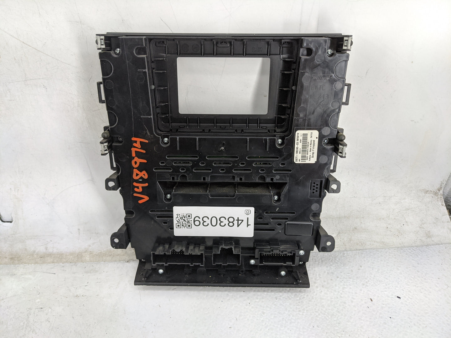 2014-2014 Ford Fusion Radio Control Panel 1483039 - Oemusedautoparts1.com