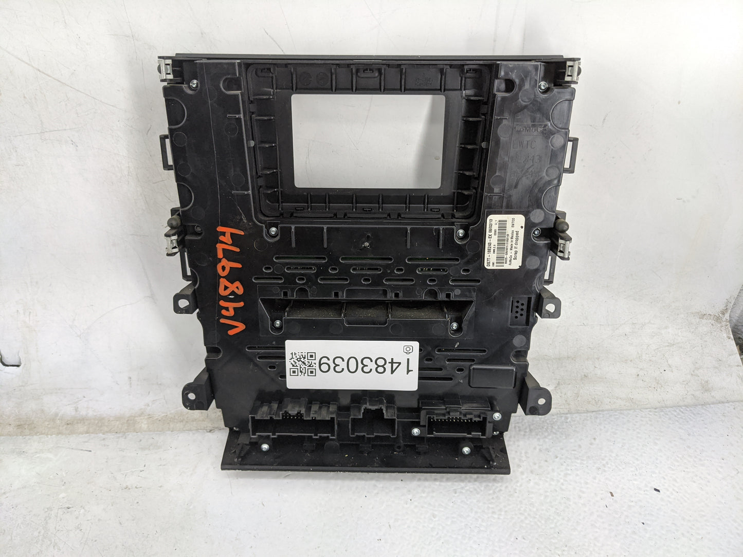 2014-2014 Ford Fusion Radio Control Panel 1483039 - Oemusedautoparts1.com