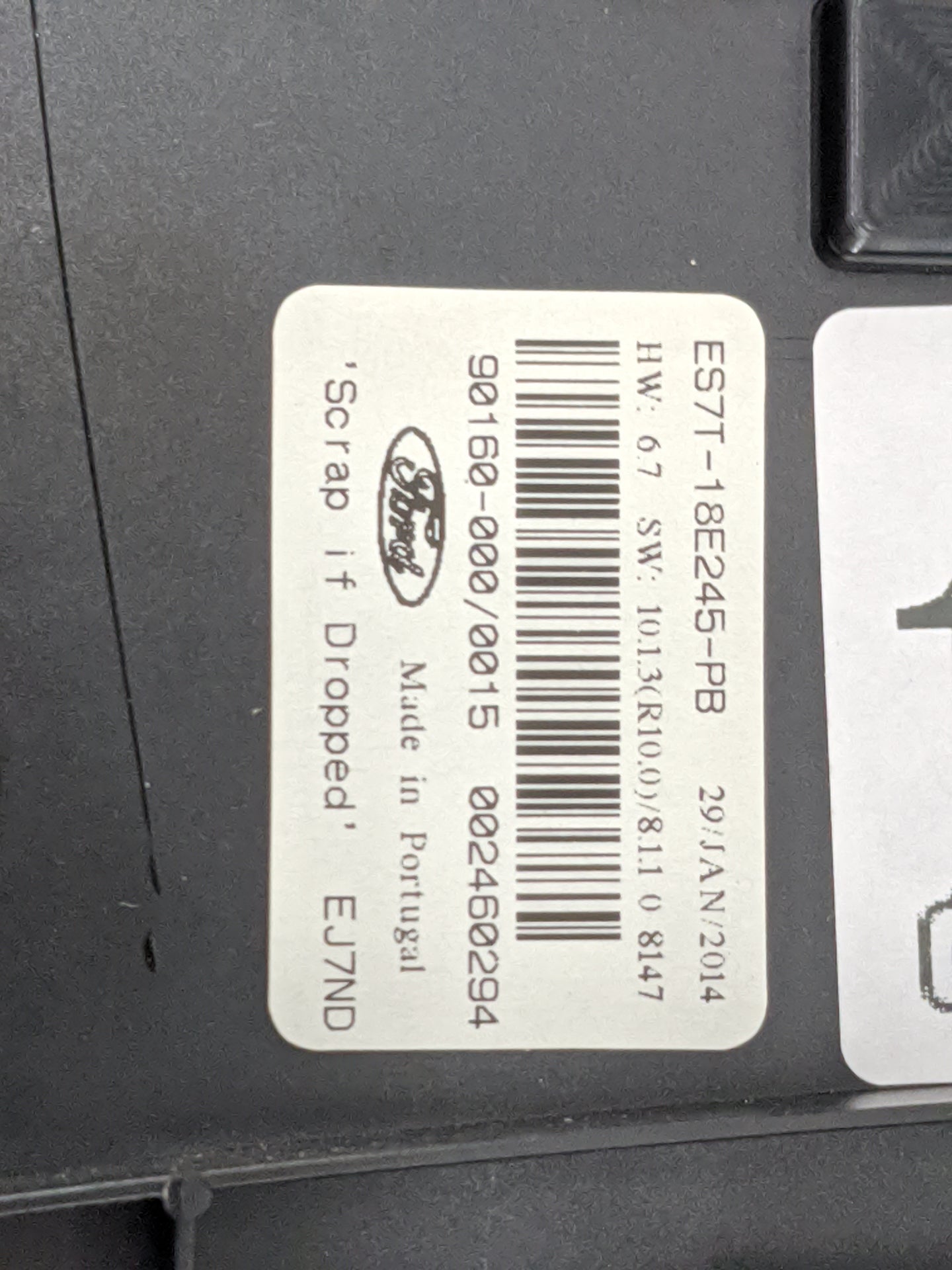 2014-2015 Ford Fusion Radio Control Panel 1483046 - Oemusedautoparts1.com