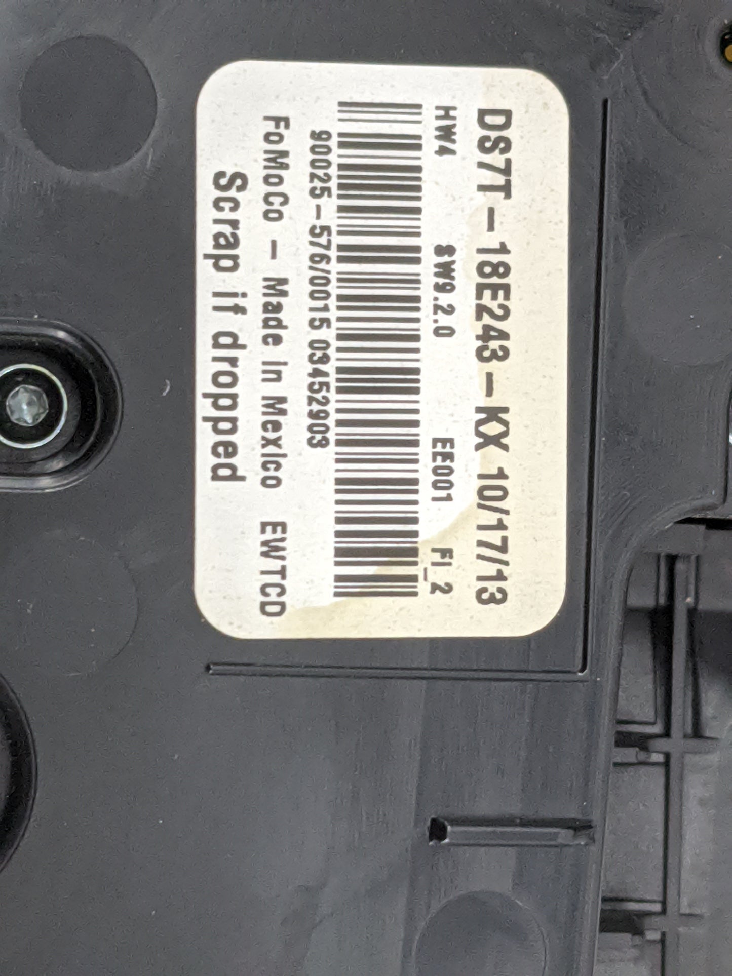 2014-2014 Ford Fusion Radio Control Panel 1483071 - Oemusedautoparts1.com