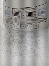 2013-2016 Ford Fusion Overhead Console W/rear Climate Control Tan - Oemusedautoparts1.com